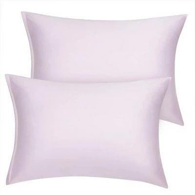 Promo π 2 Pcs 20"x30" Silky Satin Zippered Pillow Cases Lavender Gray - PiccoCasa π 1 Promo π 2 Pcs 20"x30" Silky Satin Zippered Pillow Cases Lavender Gray - PiccoCasa π