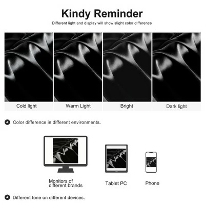 Best deal ⭐ Queen/20x30inch Silk 19 Momme with Zipper Pillow Cases Black - PiccoCasa 🛒 3 Best deal ⭐ Queen/20x30inch Silk 19 Momme with Zipper Pillow Cases Black - PiccoCasa 🛒 - Image 3