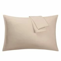 Best Pirce 😀 2 Pcs 14x20"/ 36x51cm 1800 Microfiber Zippered Pillow Case Khaki - PiccoCasa 🔥