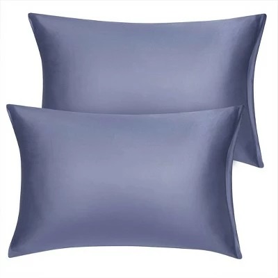 Flash Sale π 2 Pcs 21"x31" Silky Satin for Hair and Skin Pillow Case Slate Gray - PiccoCasa β 1 Flash Sale π 2 Pcs 21"x31" Silky Satin for Hair and Skin Pillow Case Slate Gray - PiccoCasa β