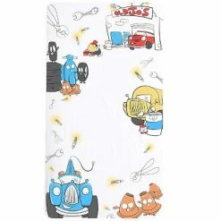 Wholesale 😍 JumpOff Jo Fitted Crib Sheet - Cotton Crib Sheet for Standard Sized Crib Mattresses - Hypoallergenic and Breathable - 28 x 52 Inches 👏