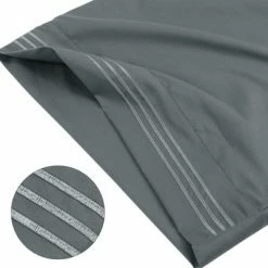 Promo π 2 Pcs Brushed Microfiber Soft Embroidery Envelop Closure Pillow Cases - PiccoCasa β