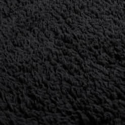 Budget 🤩 Hastings Home Sherpa Body Pillow Cover - 52" x 18", Black 🌟