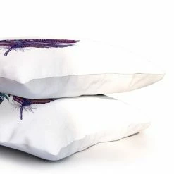 Best reviews of 😀 Stephanie Corfee Festival Feathers Pillow Sham Standard Purple - Deny Designs ⌛ -Sheets & Pillowcases Sales Shop unnamed file 3259