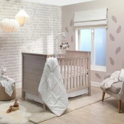 Cheap 🎉 Lambs & Ivy Signature Taupe Leaves Print Organic Cotton Fitted Crib Sheet ⭐ -Sheets & Pillowcases Sales Shop unnamed file 328