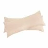 Wholesale ❤️ 2 Pcs 20"x48" 1800 Series Soft Brushed Microfiber Pillow Cover Khaki - PiccoCasa 🔥