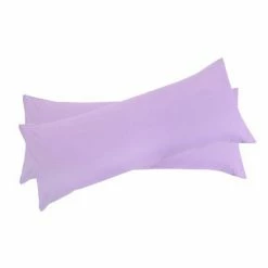 Top 10 🎁 2 Pcs 20"x72" 1800 Series Soft Brushed Microfiber Pillow Cover Violet - PiccoCasa ⌛