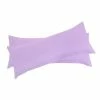 Flash Sale 😀 2 Pcs 20"x54" 1800 Series Soft Brushed Microfiber Pillow Cover Violet - PiccoCasa 🔥