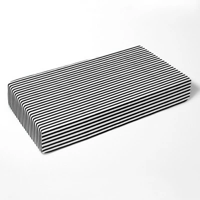 Best Sale π Bacati - Black Pin Stripes 100 percent Cotton Universal Baby US Standard Crib or Toddler Bed Fitted Sheet π 1 Best Sale π Bacati - Black Pin Stripes 100 percent Cotton Universal Baby US Standard Crib or Toddler Bed Fitted Sheet π