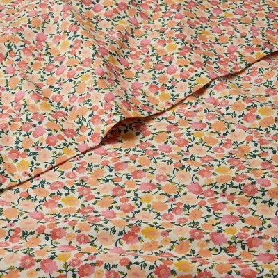 Flash Sale 👏 Opalhouse Designed With Jungalow Printed Cotton Percale Sheet Set - Opalhouse™ designed with Jungalow™ Floral 🎁 2 Flash Sale 👏 Opalhouse Designed With Jungalow Printed Cotton Percale Sheet Set - Opalhouse™ designed with Jungalow™ Floral 🎁 - Image 2