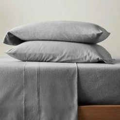 Discount 😍 Jersey Solid Sheet Set - Casaluna™ Light Gray 👍