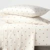 Coupon ❤️ 400 Thread Count Fall Pattern Performance Sheet Set - Threshold™ Bronze Diamond Dot 😀