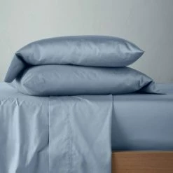 Cheapest ⌛ 500 Thread Count Washed Supima Sateen Solid Sheet Set - Casaluna™ Blush 🎉