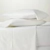 New 😀 800 Thread Count Solid Sheet Set - Threshold Signature™ White ✔️