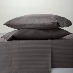 Best Sale 💯 400 Thread Count Damask Solid Sheet Set - Threshold Signature™ White 🎉