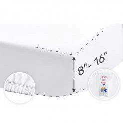 Brand new โค๏ธ Soft Bed Sheets Set | 500 Thread Count 100% Cotton Sateen with Deep Pockets by California Design Den ๐ 6 Brand new โค๏ธ Soft Bed Sheets Set | 500 Thread Count 100% Cotton Sateen with Deep Pockets by California Design Den ๐ -Sheets & Pillowcases Sales Shop unnamed file 3460