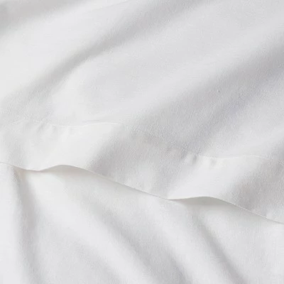 Top 10 π Linen Blend Solid Sheet Set - Threshold Gray β 2 Top 10 π Linen Blend Solid Sheet Set - Threshold Gray β - Image 2