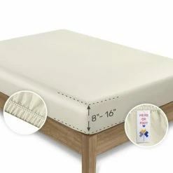 Best Pirce 👍 5-Star Luxury Sheet Set | 600 Thread Count 100% Cotton Sateen | Soft & Crisp Bed Sheets with Deep Pockets by California Design Den 👏