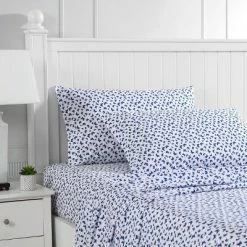 Outlet โจ Printed Pattern Percale Cotton Sheet Set - Poppy & Fritz Pineapples ๐