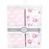 Budget 🔥 Luvable Friends Baby Girl Fitted Crib Sheet, Girl Basic Elephant, One Size 🎉