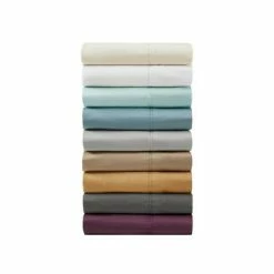 Flash Sale 👍 Madison Park 600 Thread Count Pima Cotton Sheet Set Seafoam 🌟 -Sheets & Pillowcases Sales Shop unnamed file 3555
