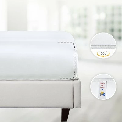 Promo ๐ Soft Silky Cooling Bed Sheets | Rayon from 100% Bamboo | Perfectly Fitting Sheet Set by California Design Den ๐งจ 3 Promo ๐ Soft Silky Cooling Bed Sheets | Rayon from 100% Bamboo | Perfectly Fitting Sheet Set by California Design Den ๐งจ - Image 3