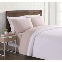 Cheapest 🧨 300 Thread Count Linen Solid Sheet Set - Brooklyn Loom White 😀