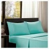 Best Sale ⭐ Intelligent Design Microfiber All Season Wrinkle-Free Sheet Set Teal 🛒