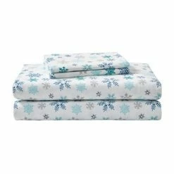 Flash Sale 🛒 Patterned Flannel Sheet Set - Eddie Bauer Ski Patrol ✔️