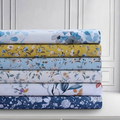 New π 300 Thread Count Organic Cotton Deep Pocket Printed Sheet Set - Azores Home Isabella Gray π― 3 New π 300 Thread Count Organic Cotton Deep Pocket Printed Sheet Set - Azores Home Isabella Gray π― - Image 3