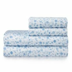 Brand new 🤩 Printed Cotton Sheet Set - Martha Stewart Blush Speckle 🤩