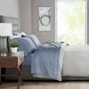 Discount 😀 Madison Park 525 Thread Count Solid Cotton Blend Sheet Set Gray 🎉