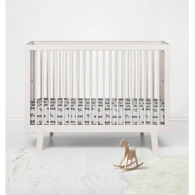Best deal π₯ Bacati - Black Kisses N Hugs Print 100 percent Cotton Universal Baby US Standard Crib or Toddler Bed Fitted Sheet β 3 Best deal π₯ Bacati - Black Kisses N Hugs Print 100 percent Cotton Universal Baby US Standard Crib or Toddler Bed Fitted Sheet β - Image 3