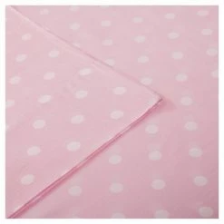 Discount ✔️ Mi Zone Polka Dot Printed Cotton Sheet Set Purple 🎁