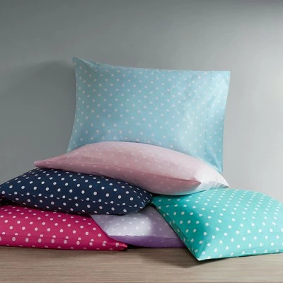 Discount βοΈ Mi Zone Polka Dot Printed Cotton Sheet Set Purple π 3 Discount βοΈ Mi Zone Polka Dot Printed Cotton Sheet Set Purple π - Image 3