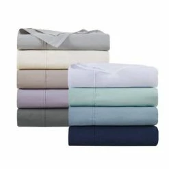 Brand new 🔔 Madison Park Peached 100% Cotton Percale Solid Sheet Set White 🎉 -Sheets & Pillowcases Sales Shop unnamed file 3827