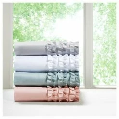 Best Sale 🎉 Intelligent Design Ruffled Sheet Sets Pink ❤️ -Sheets & Pillowcases Sales Shop unnamed file 3969