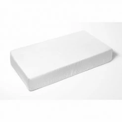 Flash Sale 😍 Bacati - Solid White 100 percent Cotton Universal Baby US Standard Crib or Toddler Bed Fitted Sheet 👍