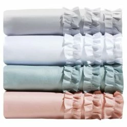Best Sale 🎉 Intelligent Design Ruffled Sheet Sets Pink ❤️ -Sheets & Pillowcases Sales Shop unnamed file 3970