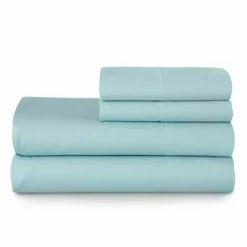 Budget 🎉 300 Thread Count Percale Cotton Solid Sheet Set - Welhome Cream ✔️