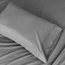 Deals ✨ 300 Thread Count Clean Performance Solid Sheet Set - Sealy Gray 🎁 -Sheets & Pillowcases Sales Shop unnamed file 4021