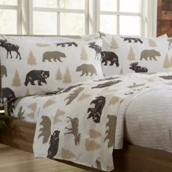 Top 10 💯 Great Bay Home Lodge Printed Microfiber Sheet Set ✨