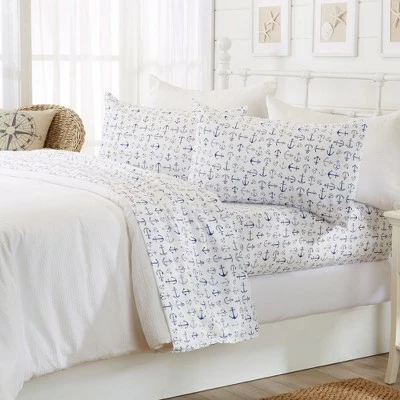 Cheap π₯ Great Bay Home Ultra Brushed Coastal Themed Sheet Set π₯ 2 Cheap π₯ Great Bay Home Ultra Brushed Coastal Themed Sheet Set π₯ - Image 2
