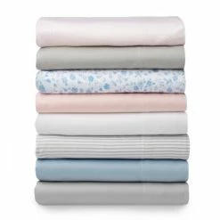 Promo ❤️ Cotton Solid Sheet Set - Martha Stewart Soft Blue ❤️ -Sheets & Pillowcases Sales Shop unnamed file 4070