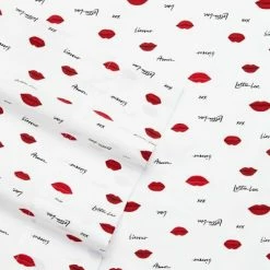 New 🛒 Printed Pattern Microfiber Sheet Set - Betseyville Pink Skull ⌛