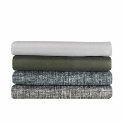 Outlet 🔔 Easy Living Printed Sheet Set - Martex Olive Green ✔️ -Sheets & Pillowcases Sales Shop unnamed file 4143