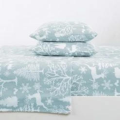 Best deal 💯 Great Bay Home 100% Cotton Flannel Lodge Printed Sheet Set 🌟 -Sheets & Pillowcases Sales Shop unnamed file 4152