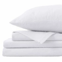 Best reviews of 🧨 Great Bay Home 100% Cotton Solid Flannel Sheet Set 😍