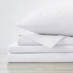 Best reviews of 🧨 Great Bay Home 100% Cotton Solid Flannel Sheet Set 😍 -Sheets & Pillowcases Sales Shop unnamed file 4187