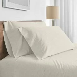 Brand new 😍 300 Thread Count Solid Sheet Set - Modern Living Java 👍 -Sheets & Pillowcases Sales Shop unnamed file 4219
